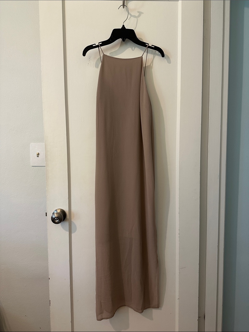 NWT - ASOS Mauve/Taupe Midi Slip Dress